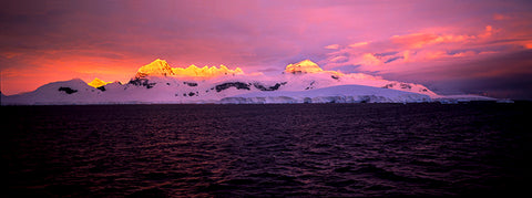 Explosive Sunrise, Antarctica