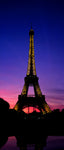 Effeil Tower at Sunset, Paris, France, Europe