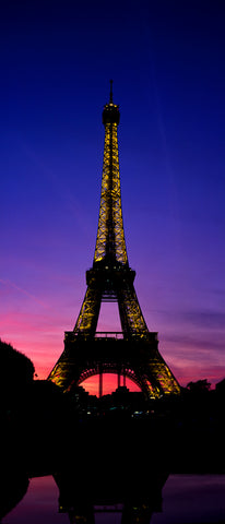 Effeil Tower at Sunset, Paris, France, Europe