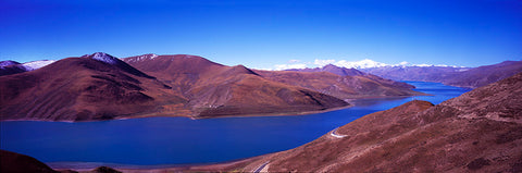 Yangdrok Lake, Tibet, Asia