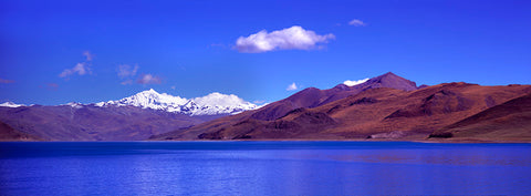 A Sea of Vibrant Blues, Yangdrok Lake, Tibet, Asia