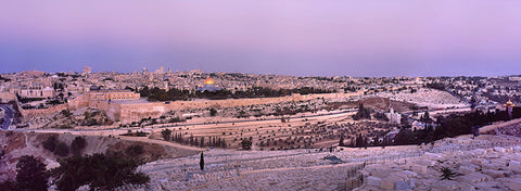 Jerusalem at Sunset, Israel