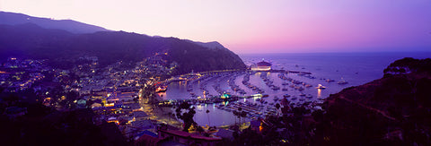 Catalina Island at Sunset, California, USA