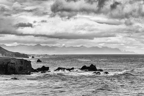 Lava Formations by the Coast, Iceland