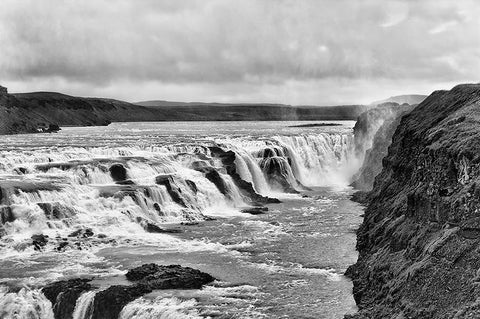 Tranquil Waterfall, Iceland