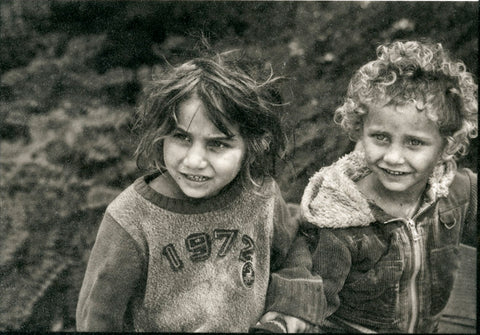 Gypsy Children in Romania, Europe