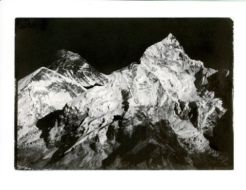 Everest with Supermoon, Everest Range, Nepal