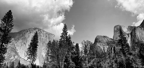 El Capitan with Bridalveil Falls, Yosemite