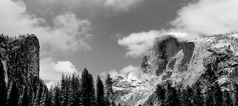 Half Dome in the Winter, Yosemite, USA